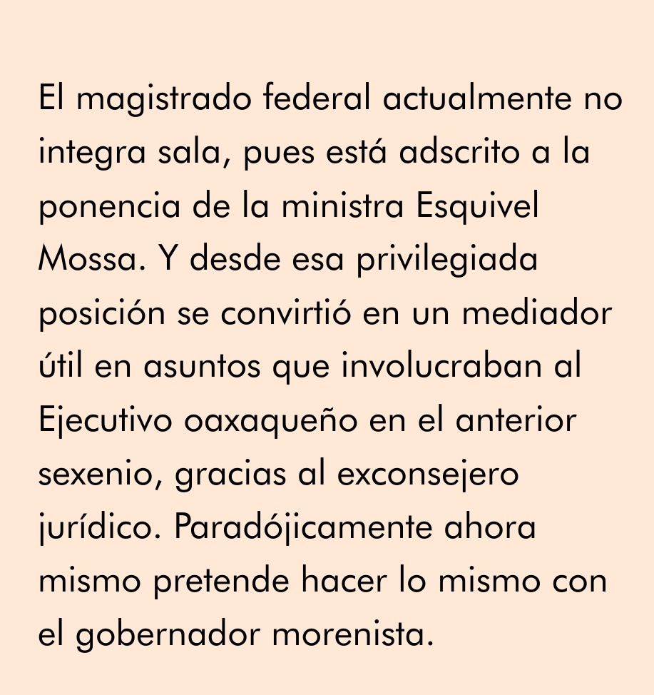 Replica_Tweets's tweet photo. #Oaxaca Juego de palabras
Sale #Lazcano de #Tanivet
La magistrada #bere dice fue legal
@salomonj niega injerencia de #Polanco
@MagistradaBRJ llega al #TSJE vía #yazminesquivel
Con padrinazgo del magistrado #GonzalezBernabe y #CarrascoDaza; Bernabé, compadre de @pepemuratmx 🤣 https://t.co/UTjFLAvoCr
