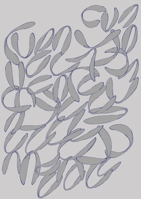 最近のウォーミングアップはペラペラ君を描いてます。
人だと疲れるもん…。 