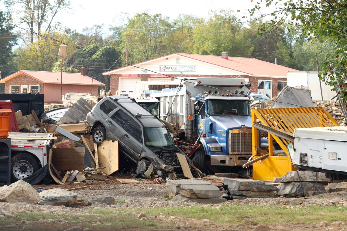 Recovery continues in Swannanoa, in the aftermath of Tropical Storm Helene. The storm has claimed at least 160 lives in NC, with nearly 60 reported in Buncombe County. Many residents are still without power or water services.