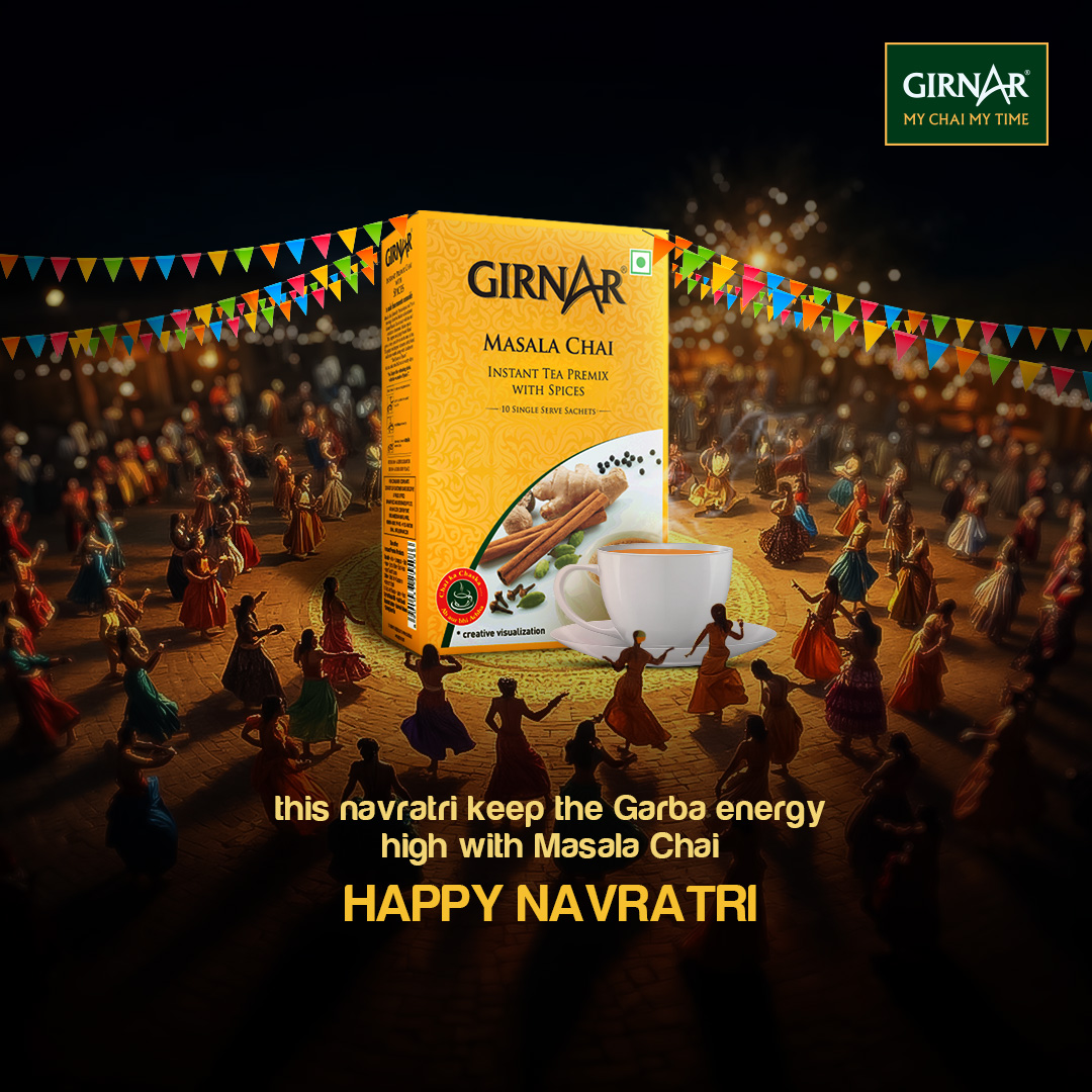 Wishing you a Navratri full of joy, rhythm, and the perfect blend of flavors! Let the vibrant beats of Garba and the warmth of Masala Chai spice up your celebrations. Happy Navratri! ☕💃  

#navratri2024 #garba #masalachai #tea #teatime #chai #teaaddict #tealife #teacup