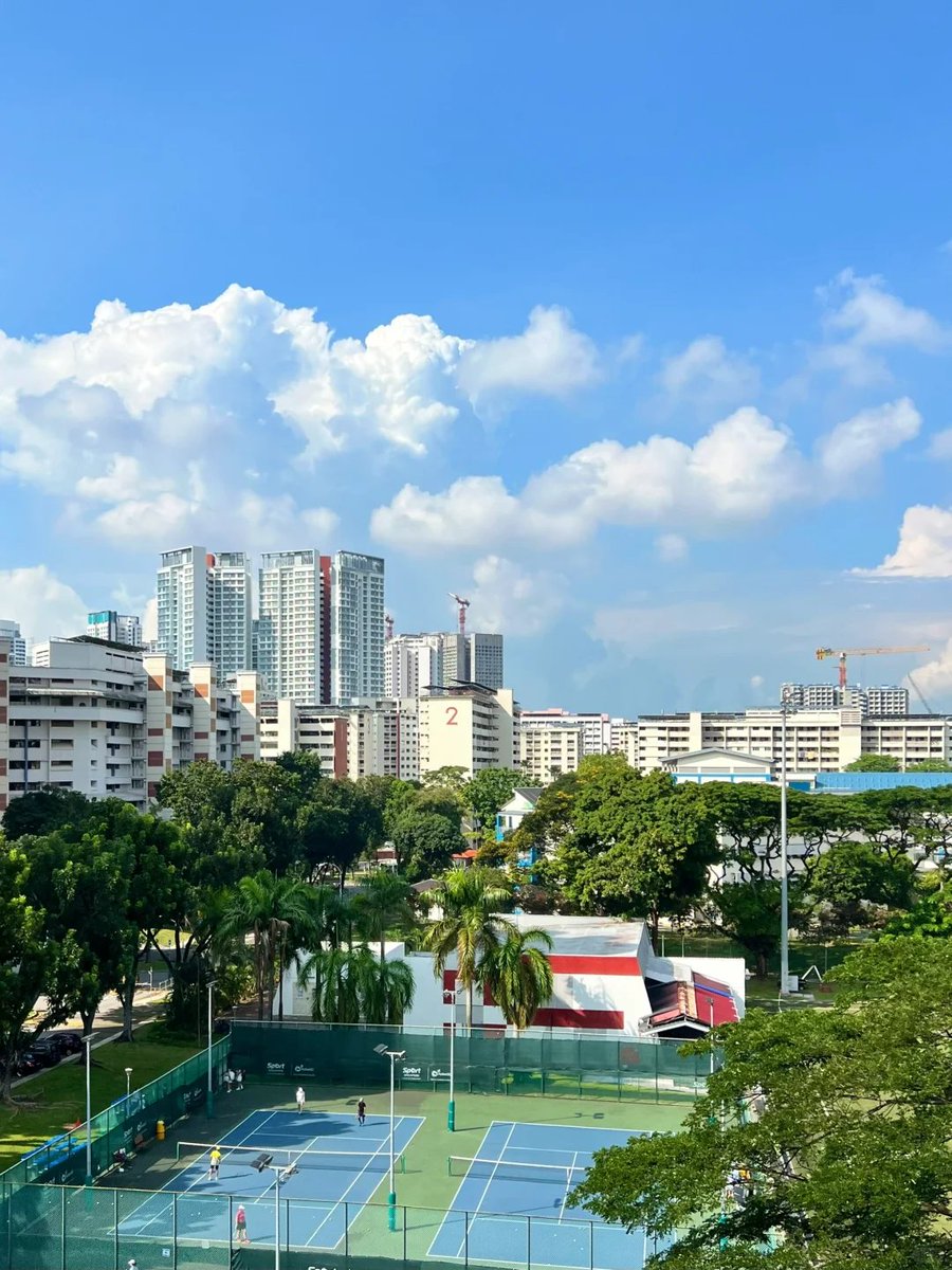 SGの雨はとめどなく降ってきます
