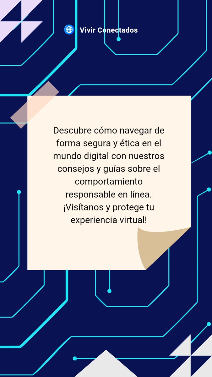 AngieMazza's tweet photo. Te invitamos a que puedas visitar nuestro Blog "Vivir Conectados" donde descubriera el uso y comportamiento
responsable de los usuarios en los entornos virtuales.
https://t.co/OuokJITbJK https://t.co/JExuqWqGYh