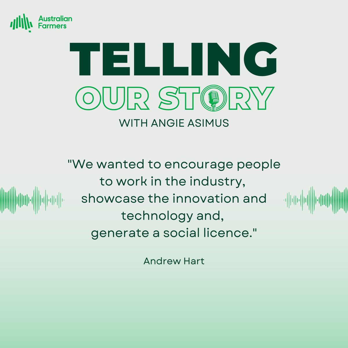 Australia’s very own ag show, <a href="/alittlebitag/">A Little Bit Agricultural</a>, is lighting up YouTube with stories of cherry growing, hops farms, and native grasses! 🌱 Andrew Hart &amp; Oscar Giudici share their journey &amp; dreams with <a href="/angieasimus/">Angie Asimus</a> on the latest Telling Our Story podcast. ➡️ buff.ly/3TPSDwQ