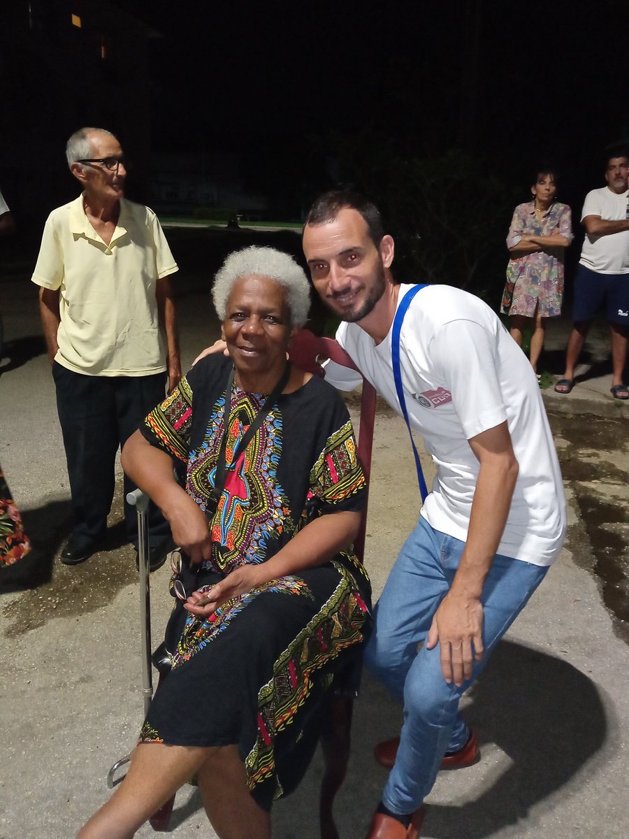 bioti4593's tweet photo. Fue una gran Noche de Placer y Orgullo Enidia Waugh Ayala  una mujer Revolucionaria y Luchadora en la Rendición de Cuenta de la Zona 48 del Consejo Cubanacan con la mamá de la Vice primera Ministra Inés María Chapman. https://t.co/RFd2o2w8GY