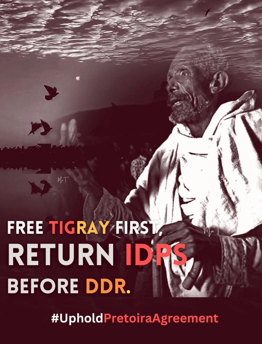 ElsaHagos3's tweet photo. #TigrayIsSuffering
#TigrayneedsPeace
#Tigray is not #Free until all invaders leave.
#EritreanTroopsOutOfTigray
#UpholdPretoriaAgreement
#unityfortigay
#peaceforTigray
@reda_getachew 
@MikeHammerUSA 
@IrishMissionUN https://t.co/lhIr31Xw46