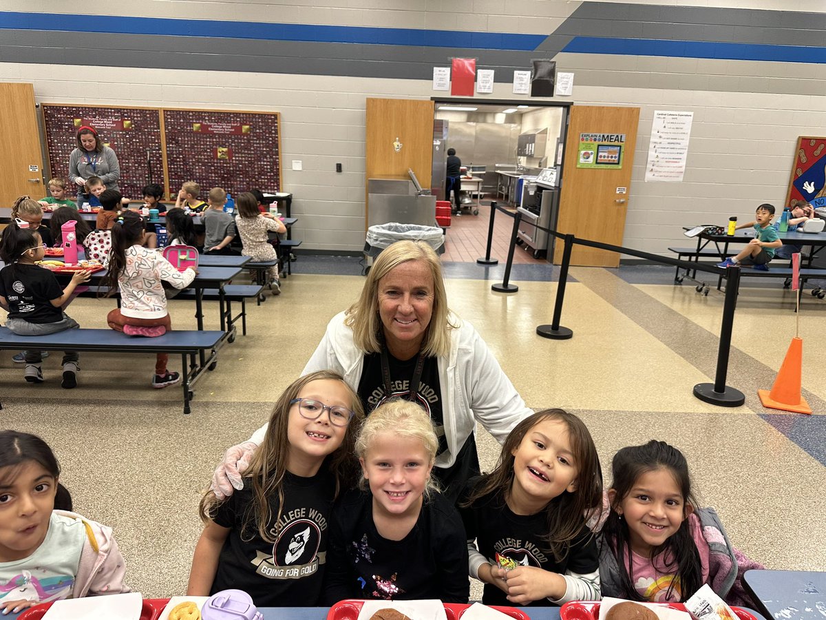 Our Cardinal spirit was loud and proud today! Lots of red, black &amp; white ❤️ 🖤 🤍 Oh and lots of Jimmy too! We know the CWE spirit is always on the inside, on special days we wear it on the outside also.