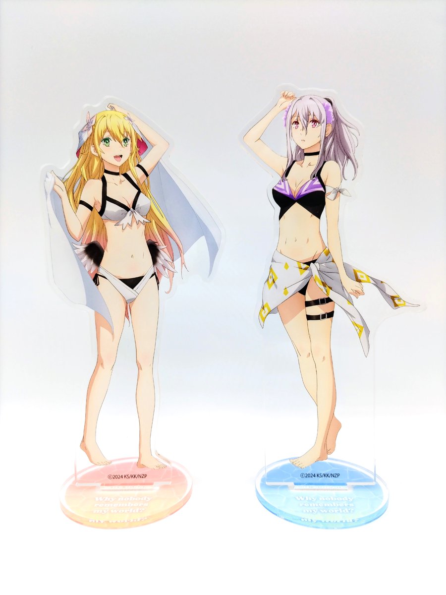 TVアニメ「なぜ僕の世界を誰も覚えていないのか？」ポップアップストア
【ゲーマーズ本店７階にて9月28日(土)～10月14日(月)まで開催】
✨️販売商品✨️
■アクリルフィギュア 水着 ver. 価格：各1,650円(税込)

詳細はこちら➡
gamers.co.jp/contents/event…
#なぜ僕