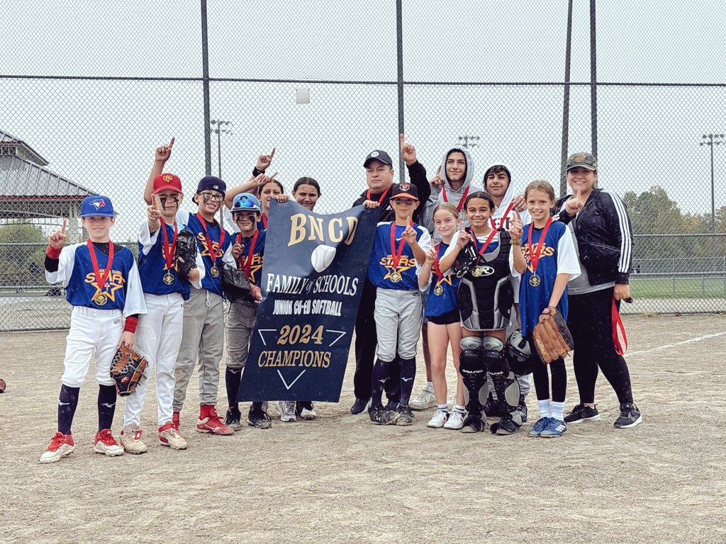 Congratulations Stars! 🌟🏆These kids showed such great teamwork, skills, and determination all day long. Coaches couldn't be more proud of what they accomplished! Undefeated and having fun! <a href="/HOFAM_DPCDSB/">Holy Family DPCDSB</a>