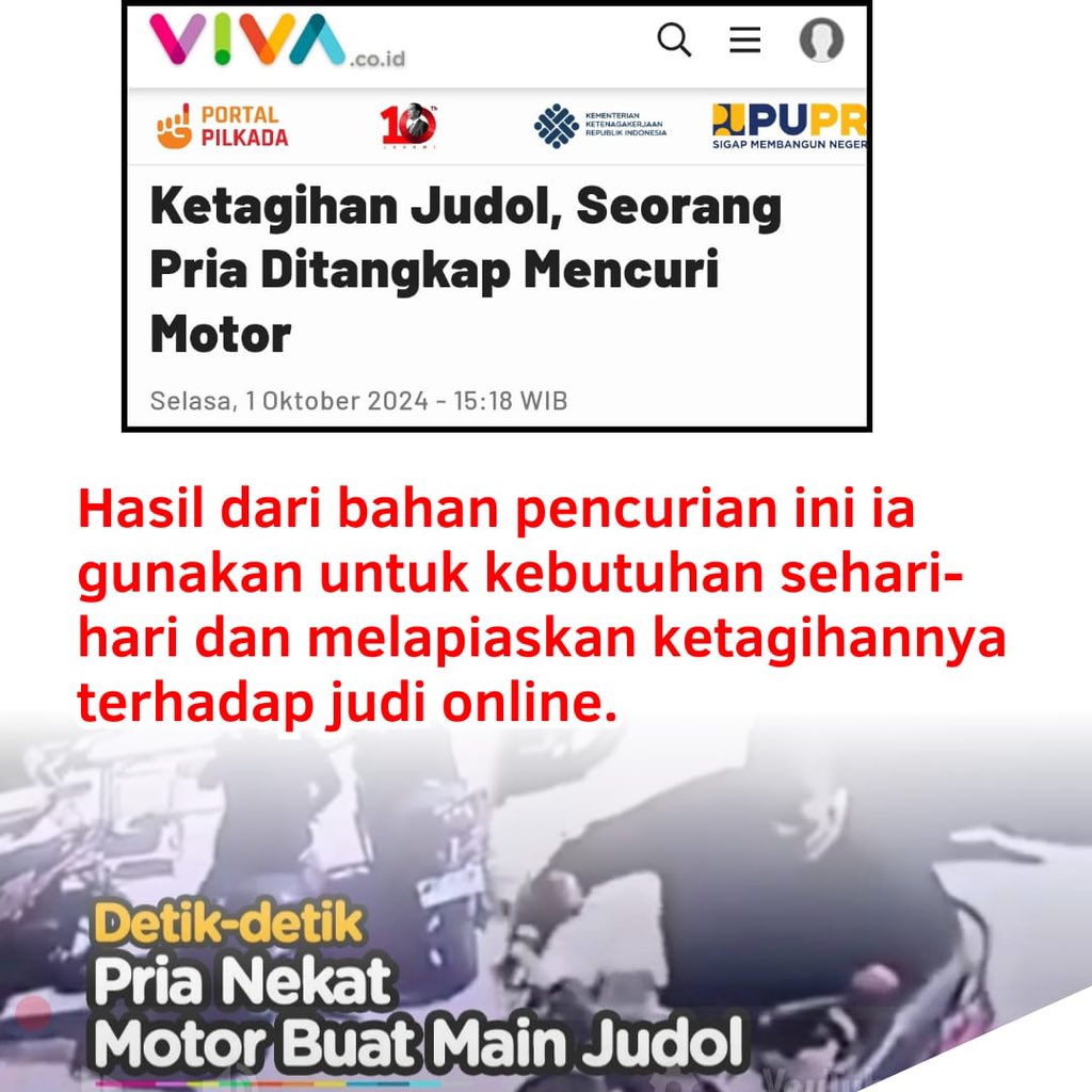 jangan sampai kita semua masuk ke dalam lingkaran judi online #JudolBikinBoncos