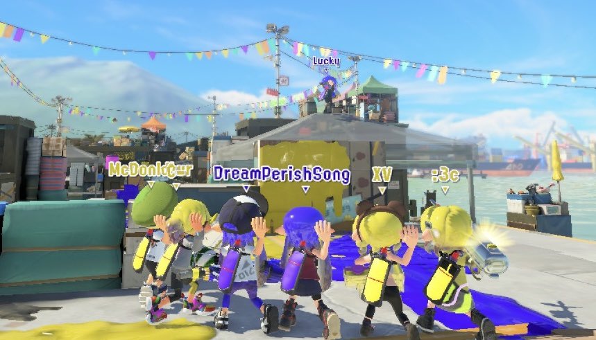 In other news, we've lost a player - but gained a coach!

Lucky has stepped down from her position on the team to focus on coaching for Kutztown Splatoon. She'll still be around, just not competing :P