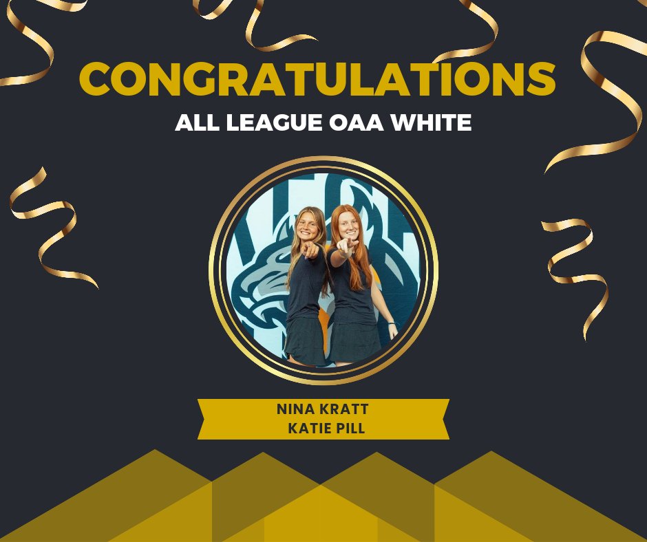 Congratulations to our Captains! Nina Kratt (sr) and Katie Pill (jr) earned OAA WHITE ALL LEAGUE. Congratulations Wildcats! 
<a href="/athletic_oxford/">Oxford Athletics</a> <a href="/katiepill_golf/">Katie Pill</a> <a href="/NinaKratt/">Nina Kratt</a> <a href="/OxfordSD/">OxfordSchoolDistrict</a> <a href="/MIPrepZone/">MIPrepZone</a>