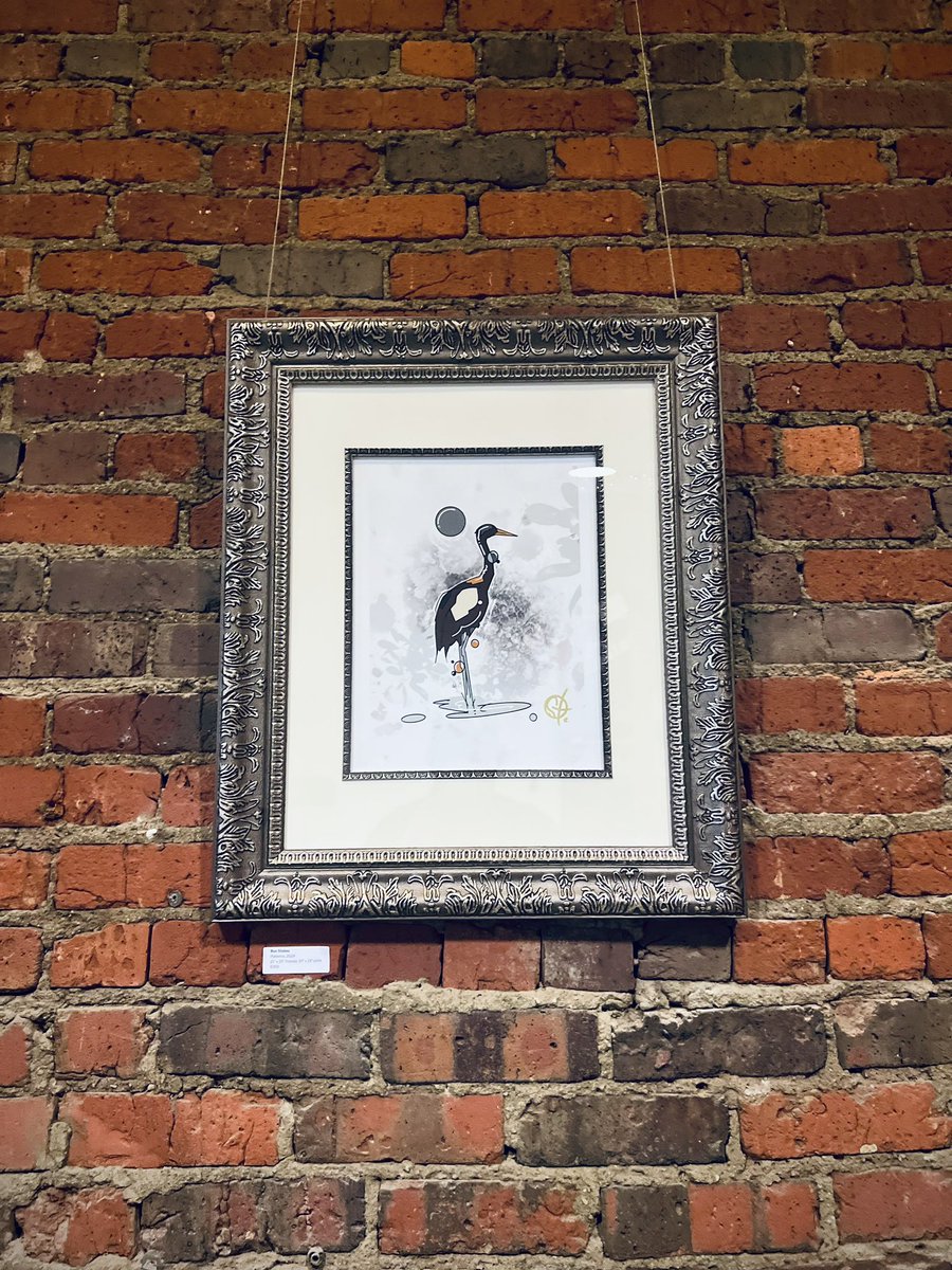 Viewsbystokes's tweet photo. I had to opportunity to visit a few of my pieces from the “Primal” series on loan to 1708 gallery recently. Love how these pieces work in so many different spaces. They’ve visited homes, galleries and hotels and now in a corporate building. 

“Peace” &amp; “Patience”
11 x 18  prints https://t.co/uvqF5o41wK