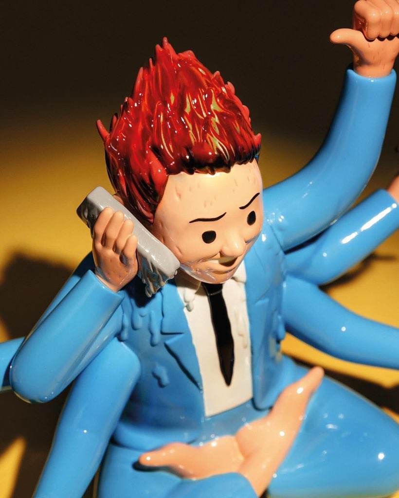 Available today:
<a href="/sirjoancornella/">Joan Cornellà</a>’s latest vinyl collectible, “Yogawork”, will be available exclusively at <a href="/DDT_Store/">DDT Store</a> in an hour.

Secure your piece! (DDTStore.com)
3 Oct 12am EDT
3 Oct 12pm HKT

<a href="/sirjoancornella/">Joan Cornellà</a> <a href="/ARR_ltd/">AllRightsReserved</a> <a href="/DDT_Store/">DDT Store</a>
#JoanCornellà #JoanCornella