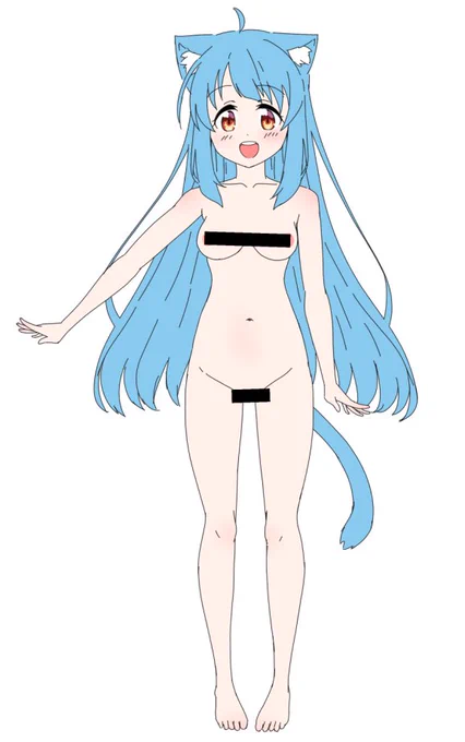 名無しのオリキャラちゃん おっぱいは大きめ