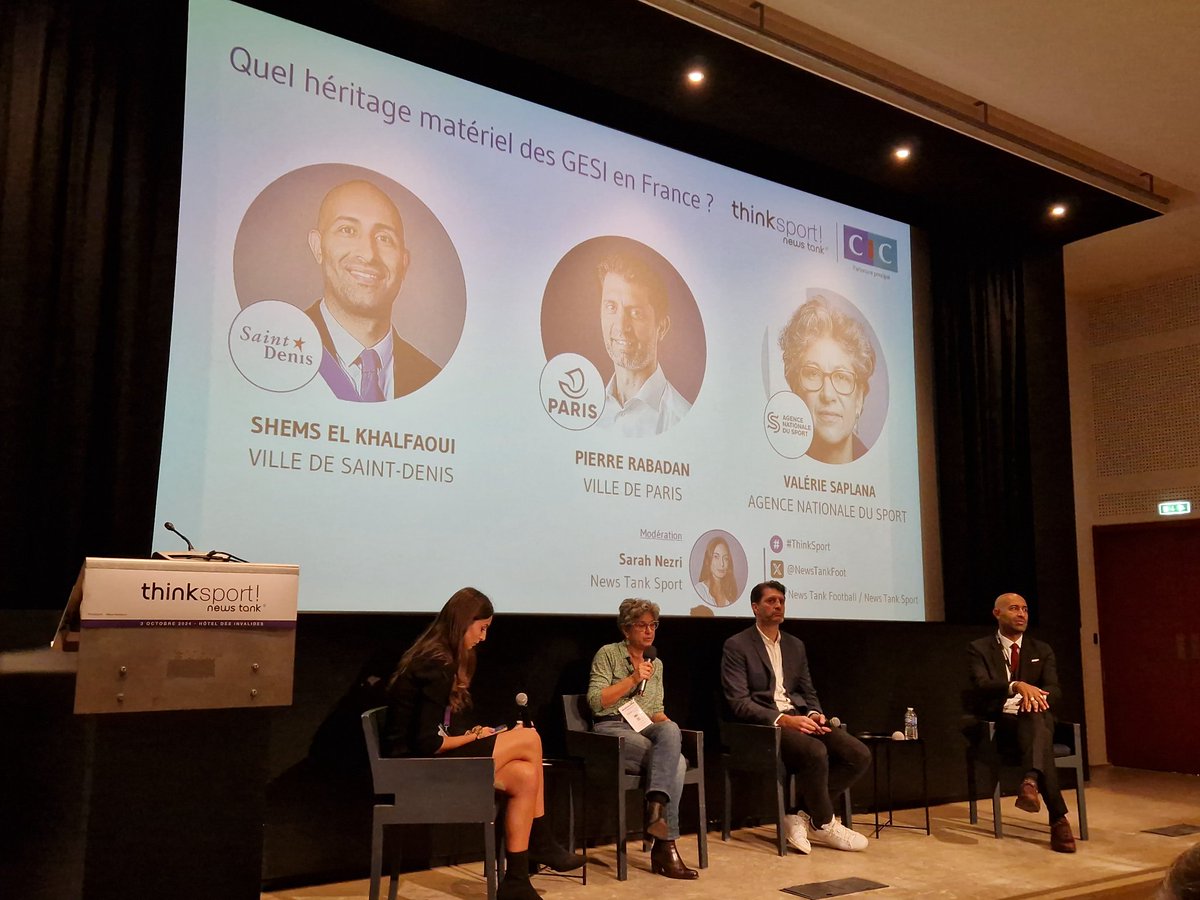 #ThinkSport édition 2024 c'est parti ! L'impact des grands événements en France au programme ! <a href="/PierreRabadan/">Pierre Rabadan</a> <a href="/Agence_du_Sport/">Agence nationale du Sport</a> en partenariat avec le <a href="/cic/">CIC</a>