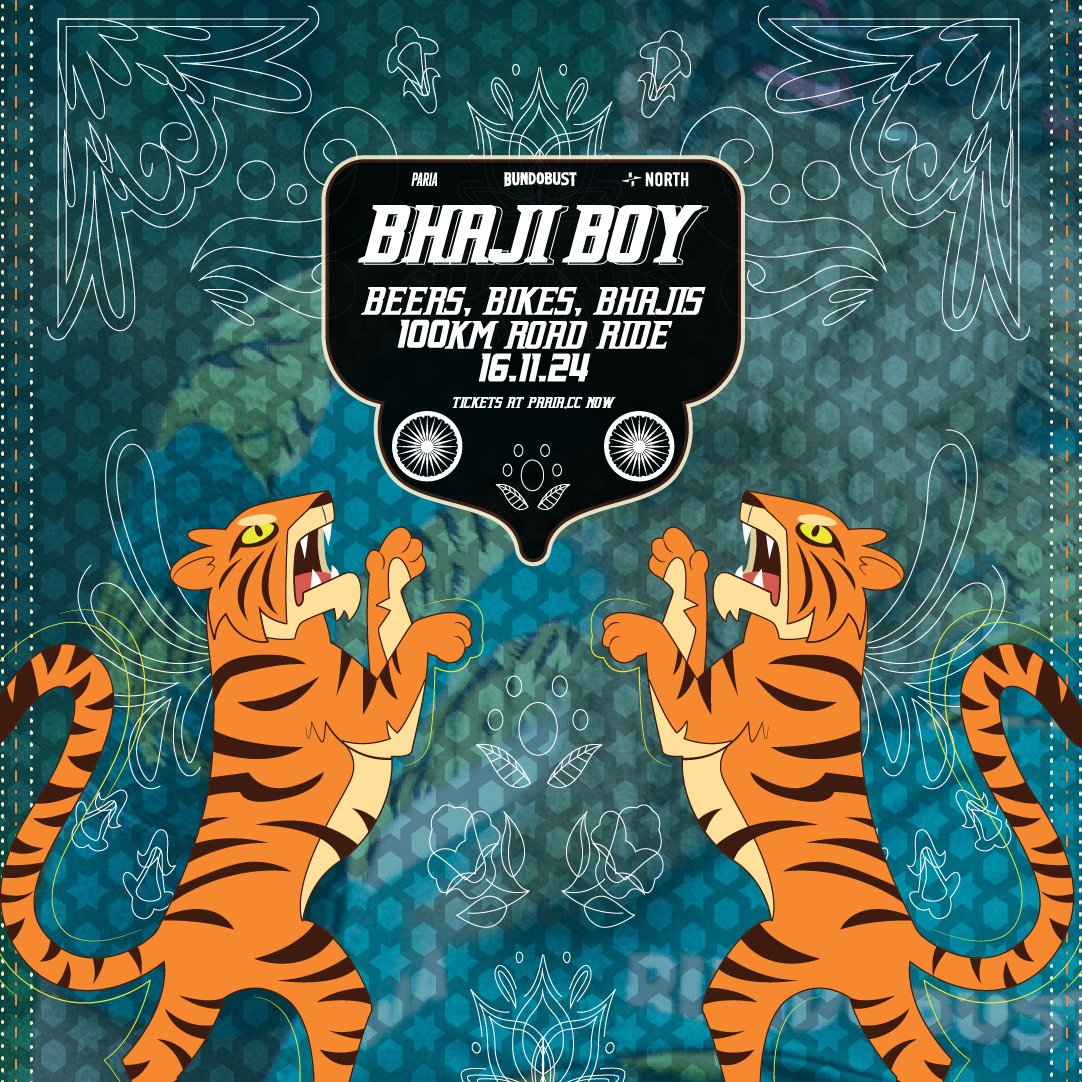 For it's 1st incarnation - Paria X North X Bundobust Bhaji Boy ride

We are going to fit one last large road ride out for 2024, and it is set to be a banger!

paria.cc/products/paria…

#cycling #yorkshire