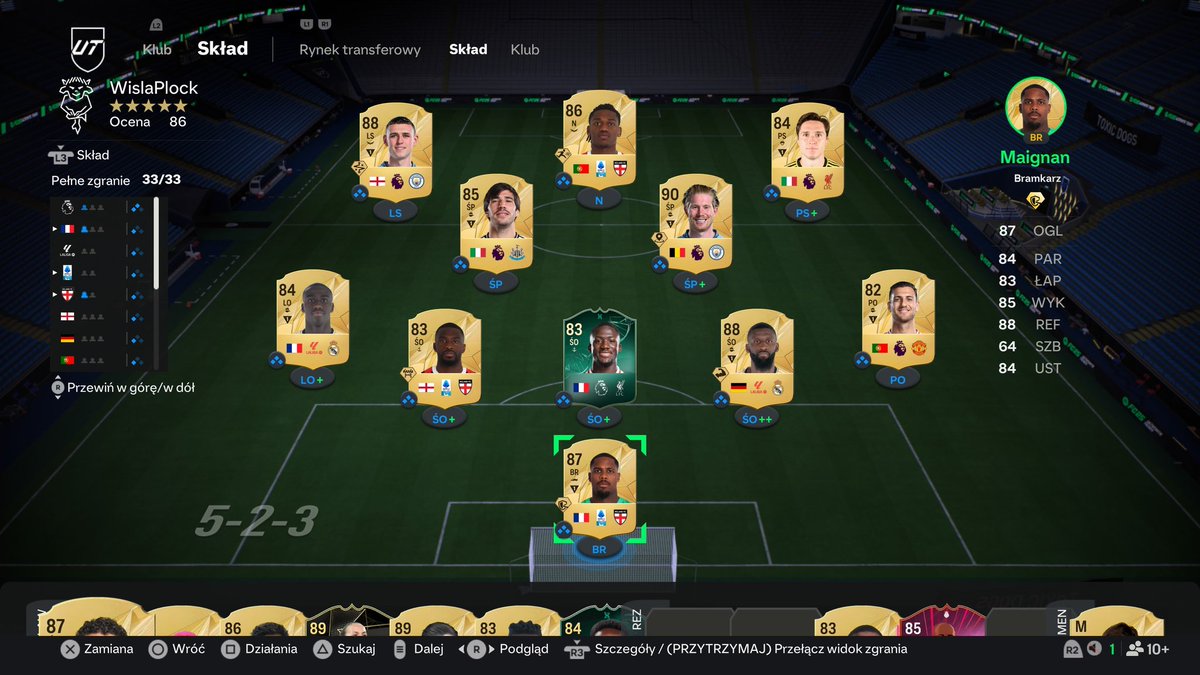 Patrząc, że dwie karty jedynie wymienne to niezły start!🍌