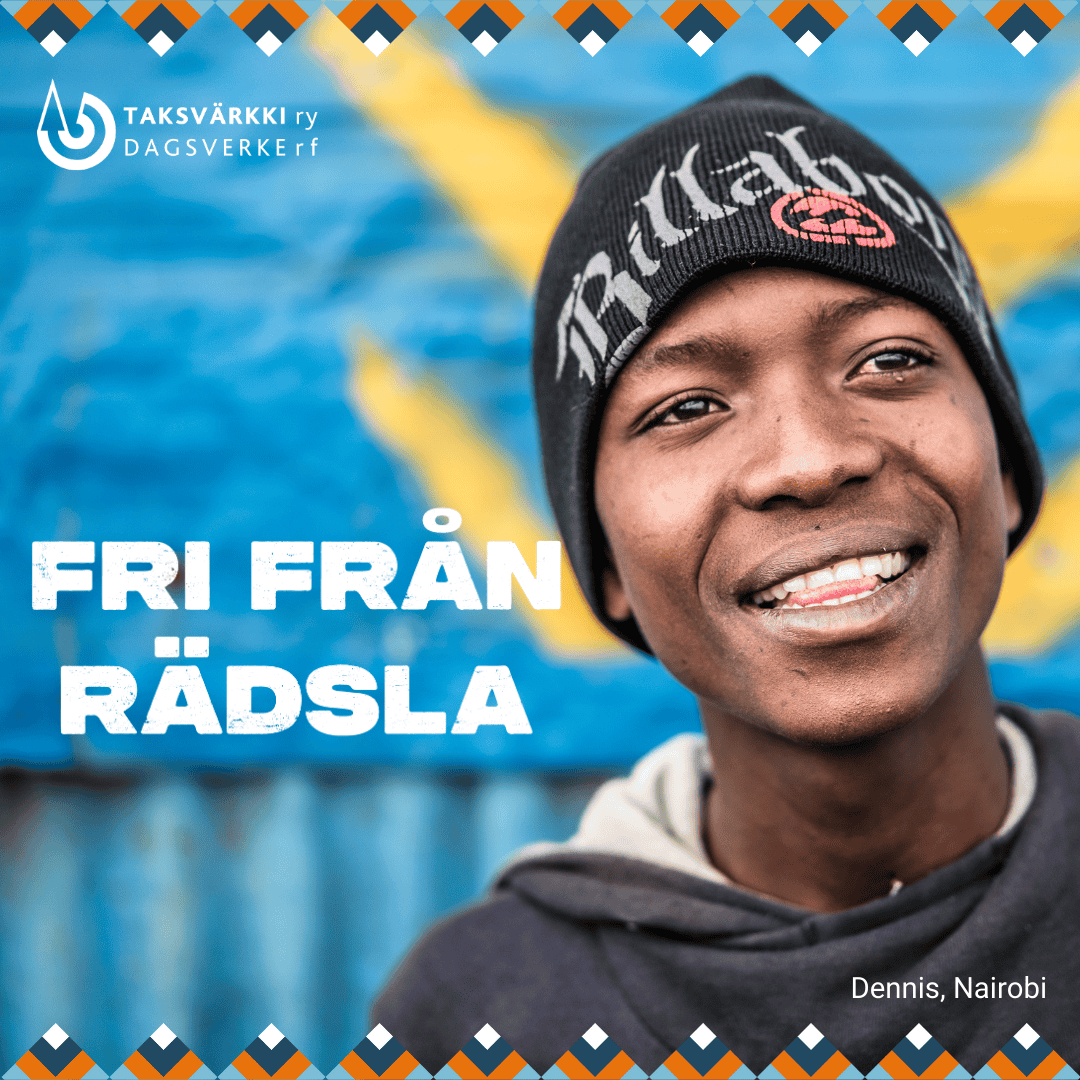 När känner du dig trygg? Unga människor över hela världen upplever otrygghet.  Alla ungdomar har rätt till trygghet!
Dagsverksdagen är en möjlighet att påverka! Anmäl din skola till Dagsverksinsamlingen 2024–2025. 
 #FriFrånRädsla #KunEiTarviiPelätä
dagsverke.fi/kampanj