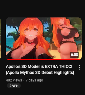 Karmakat_Vtuber's tweet photo. @ApolloMythos and I totally had the same great idea for the thumbnail.
Totally flattered she (may or may not) overlapped the thumbnail. Same brainge moment
#ApolloMythos #vtuber #vtubers #ENVtuber https://t.co/TyEqg72pO9