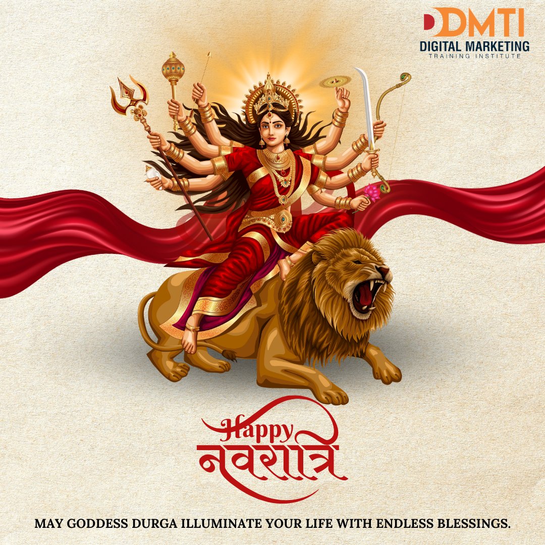 DivwyDMTraining's tweet photo. ✨ Happy Navratri 🙏🌸

As the vibrant festival of Navratri begins, let us immerse ourselves in the divine celebration of Goddess Durga’s nine powerful forms! 🌺 

May the divine grace of Goddess Durga fill your home with joy, prosperity, and peace. 🌟

#Navratri2024 #GarbaNights https://t.co/TOggoItijJ
