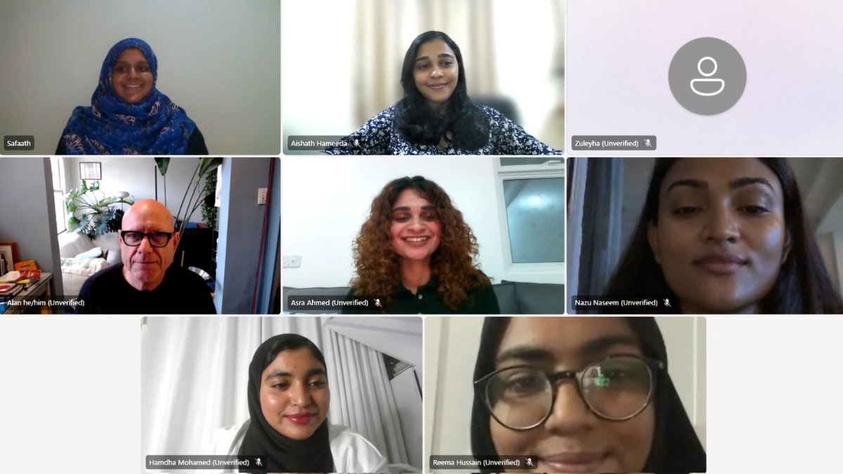 Thankful for the opportunity to discuss women’s roles and experiences in Maldivian politics with Alan Greig and <a href="/WFD_Democracy/">Westminster Foundation for Democracy (WFD)</a>.

We explored the intersection of power, male privilege, and gender issues, and identified strategies for male politicians to support women in politics