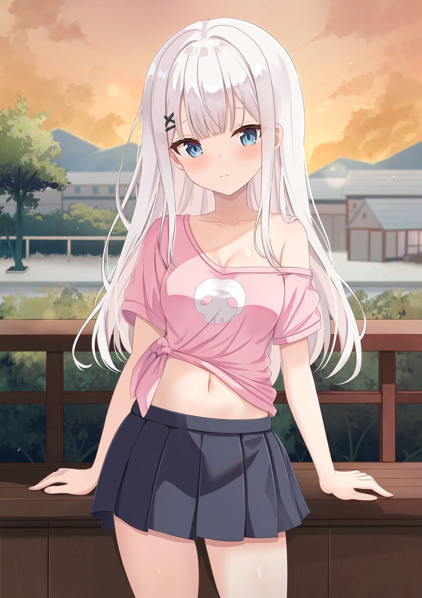 TouhouRH's tweet image. 夕暮れ