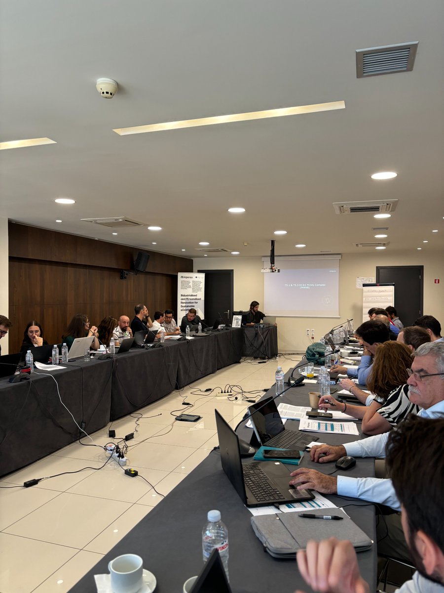 INPERSO_EU's tweet photo. 🔴Live from Athens 🇬🇷

✅Day 2 of the General Assembly meeting is in full swing! Presentations, discussions, and productive talks about the project’s progress are ongoing.

📍Yesterday, project partners also had the opportunity to visit the demo case site in @Dimos_VVV.

🙏A big thank you to MIRTEC for hosting.

#HorizonEU #renovation #energyefficiency #smartbuildings