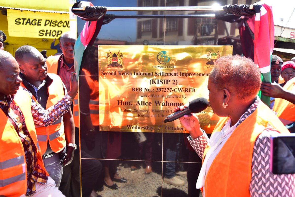 Kenya Informal Settlements Improvement Project tweet media