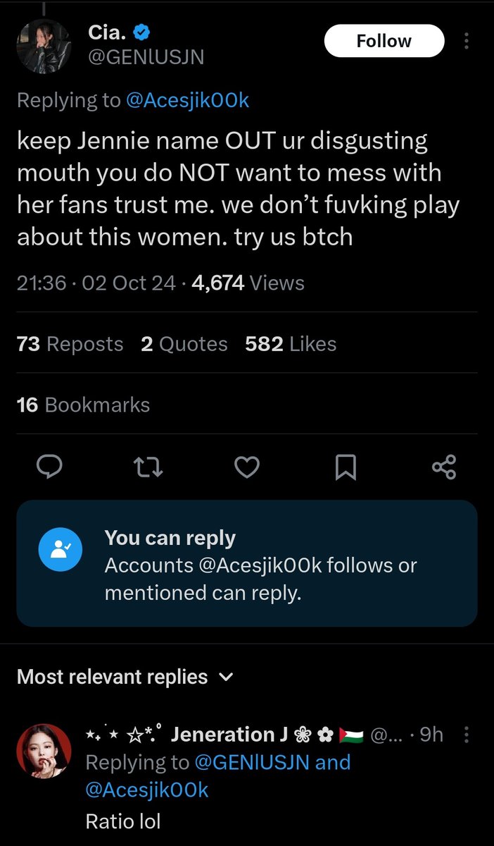 koovarbie's tweet photo. your drag getting backfired and ratioed by blnks was embarrassing. And btw do not call me babe again. You really stink a lot. @Acesjik00k https://t.co/QNO12DqvlO