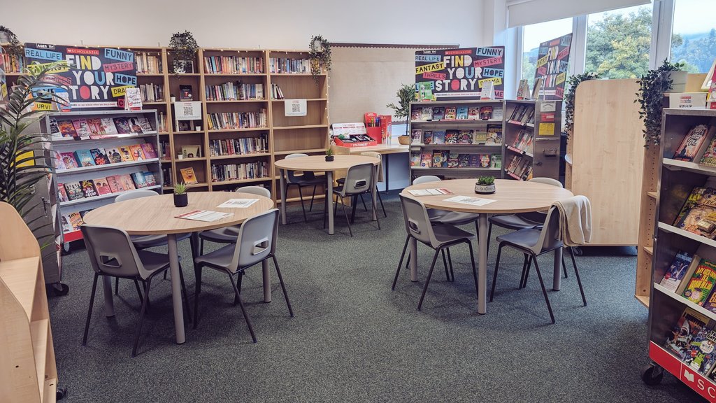 McLaren_English's tweet photo. We are ready for you @McLarenHigh! Lots of fabulous books to browse and buy.
Can't wait to see you at the Scholastic Book Fair today 🎉📚🎉
#ShareYourFair #McLarenReads
#ReadingforPleasure https://t.co/o1KZgoCogi