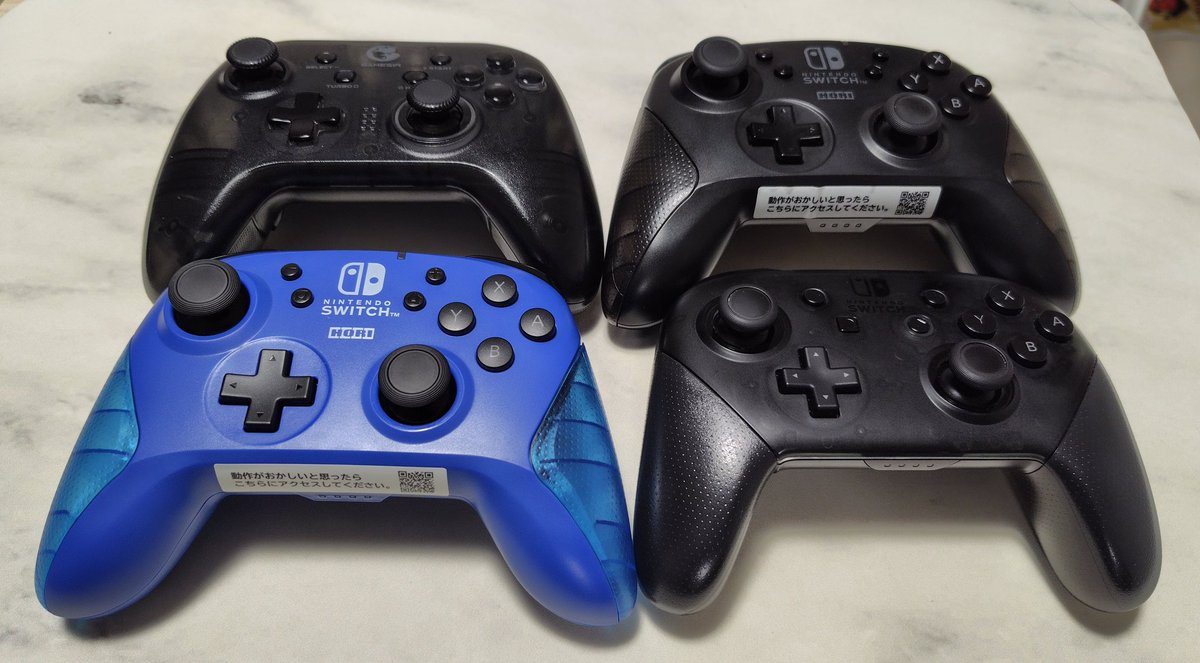 HN_TSUBASA_GS's tweet photo. プロコンを新調しましてね🎮（青いやつ）
出すよ、４分台✌️✌️ https://t.co/yD1Jkw8AFY