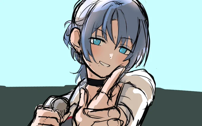 アイドル 青くん ラフ 
