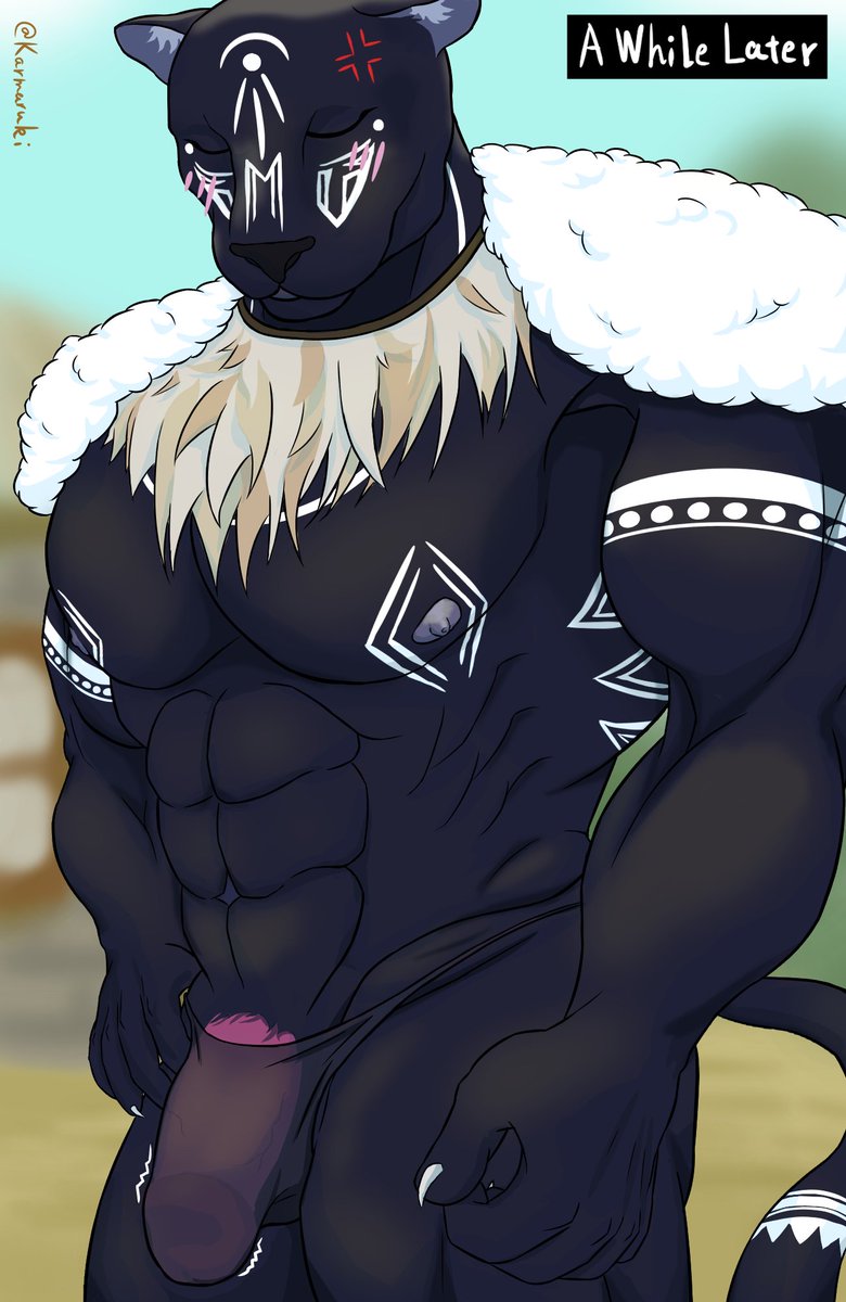 Karmaruki2's tweet photo. New OC: Khan, a brave and honourable warrior. (also a himbo) 
#furryartwork #bara nsfw [4/4] https://t.co/4Wl4FSQwOW