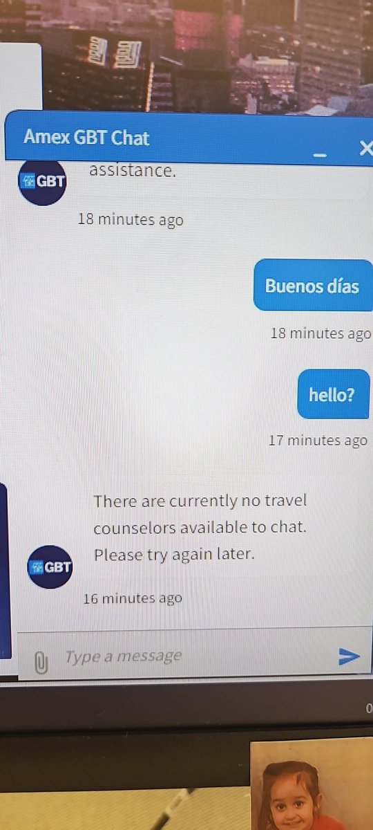 triche1983's tweet photo. @amexgbt @EricRozenberg The number on the website is forwarded to a lady in US and Canada that cannot assist out of US or Canada. There is no one in the chat either. Please invest in hiring real people. This situation is nonsense. https://t.co/X3gY3sJsd7