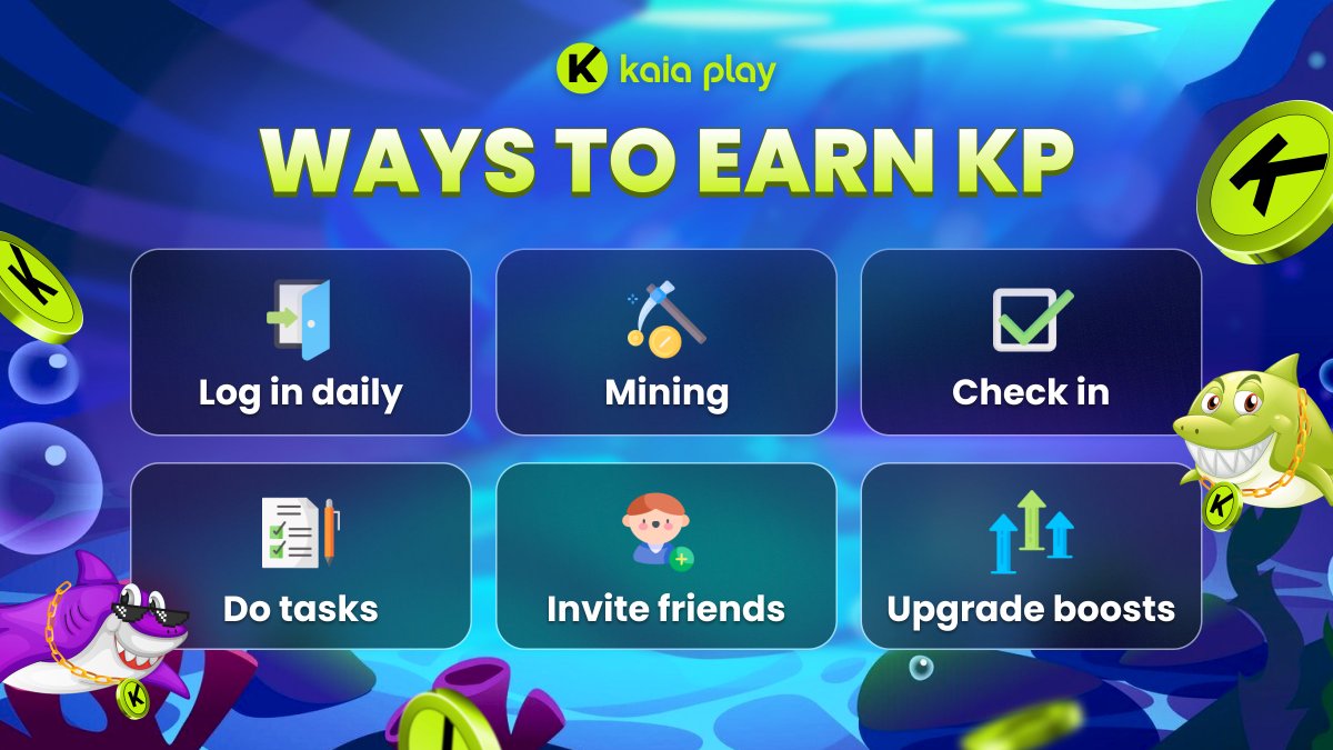 kaiaplay's tweet photo. Get ready to put the below strategies into action because rumor has it, a MASSIVE event is just around the corner.👀 Don't be caught unprepared – start maximizing your KP now! 💎​

Don't just play the game - OWN it! 🚀 https://t.co/1XCdhX5aor