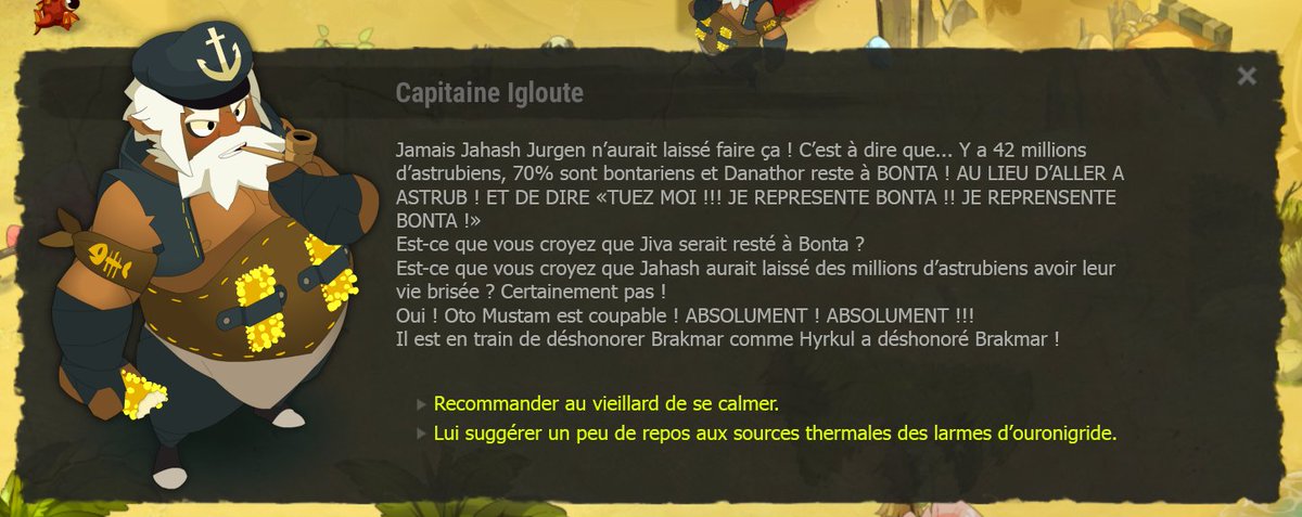 Djh_hugolaz's tweet photo. Il a craqué le PNJ du Donjon Ensablé... https://t.co/WlsABLHMzB