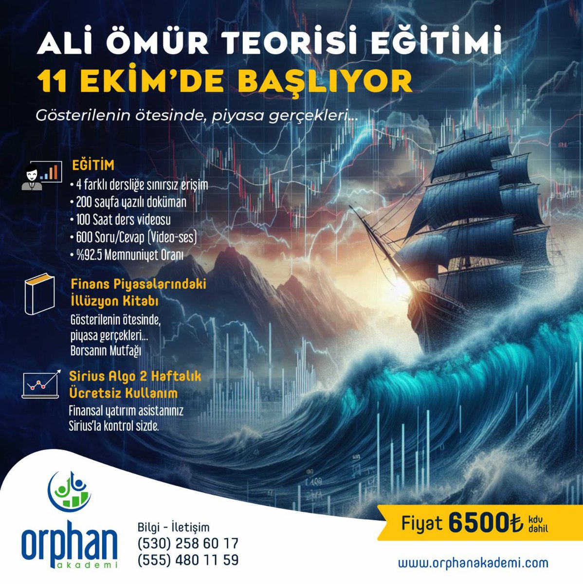 11 Ekim de yeni bir Teknik Analiz Eğitim dönemi başlatıyorum arkadaşlar..

Mutlaka kendinize yatırım yapın ve Teknik Analiz öğrenin. Bu dalgalı denizde savrulup gitmeyin.

Whatsapp danışma hattımıza linkten ulaşabilirsiniz 👇🏻

wa.me/905302586017