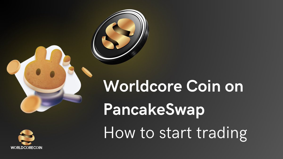 worldcorecoinx's tweet photo. 📲 Ready to start trading $WCC on #PancakeSwap? Here's how:

1️⃣ Visit https://t.co/ezlQJ0YYNS 2️⃣ Connect your wallet 3️⃣ Search for $WCC and select it 4️⃣ Choose your amount and hit "Swap" https://t.co/zBqHu4jtLY