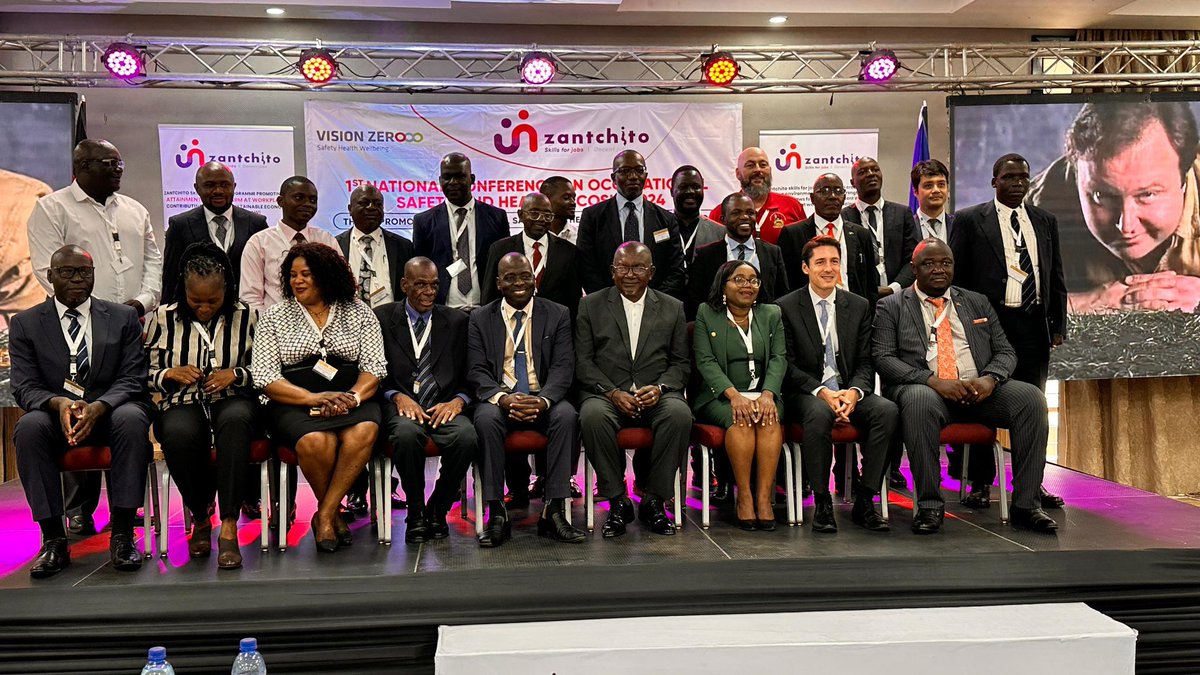 ilolusaka's tweet photo. @EUinMalawi funded #Zantchito #Skills for Jobs & Decent Work Programme holds 2-day National Occupational Safety & Health (OSH) conference at Sunbird Mount Soche Hotel in Blantyre, Malawi. The event has drawn participation from @ILO, @MalawiGovt, @ecam_m, #MCTU & industry players. https://t.co/HkLI1En0AQ