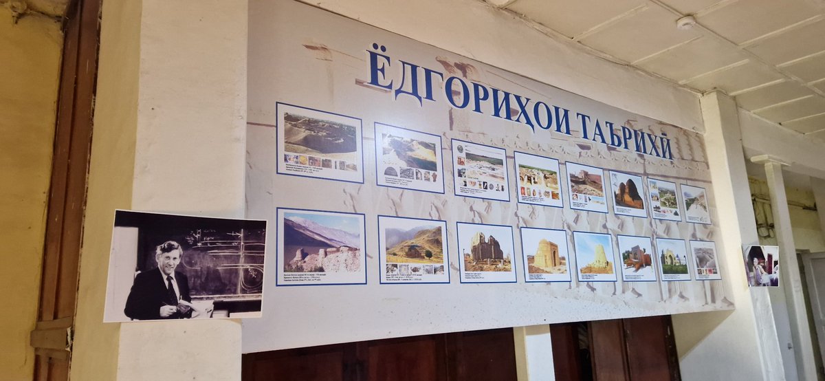 ghasidian's tweet photo. 1-5 0ctober 2024 Conference in the memory of late prof vadim Ranov, legendary Tajik-Russian archaeologist. Thanks to A. Danish institute, Tajikistan academy of science for organising it and great hospitality. https://t.co/1DhOc2uFuX