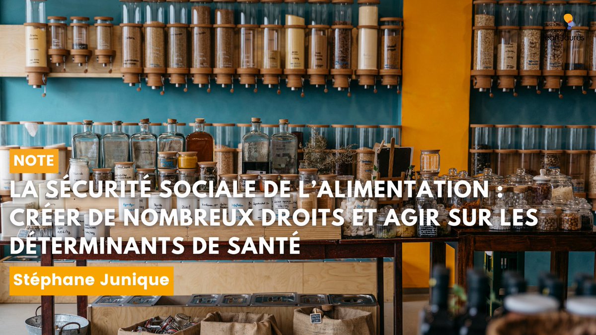 Fondation Jean-Jaurès (@j_jaures) on Twitter photo 📝🥘 Pour <a href="/junique_s/">Stéphane Junique</a>, président du <a href="/Groupe_VYV/">Groupe VYV</a>, les acteurs de la protection sociale œuvrant sur le déterminant de santé et les acteurs de la démocratie alimentaire doivent travailler ensemble à la constitution d'une sécurité sociale de l’alimentation.
jean-jaures.org/publication/la… 📝🥘 Pour <a href="/junique_s/">Stéphane Junique</a>, président du <a href="/Groupe_VYV/">Groupe VYV</a>, les acteurs de la protection sociale œuvrant sur le déterminant de santé et les acteurs de la démocratie alimentaire doivent travailler ensemble à la constitution d'une sécurité sociale de l’alimentation.
jean-jaures.org/publication/la…