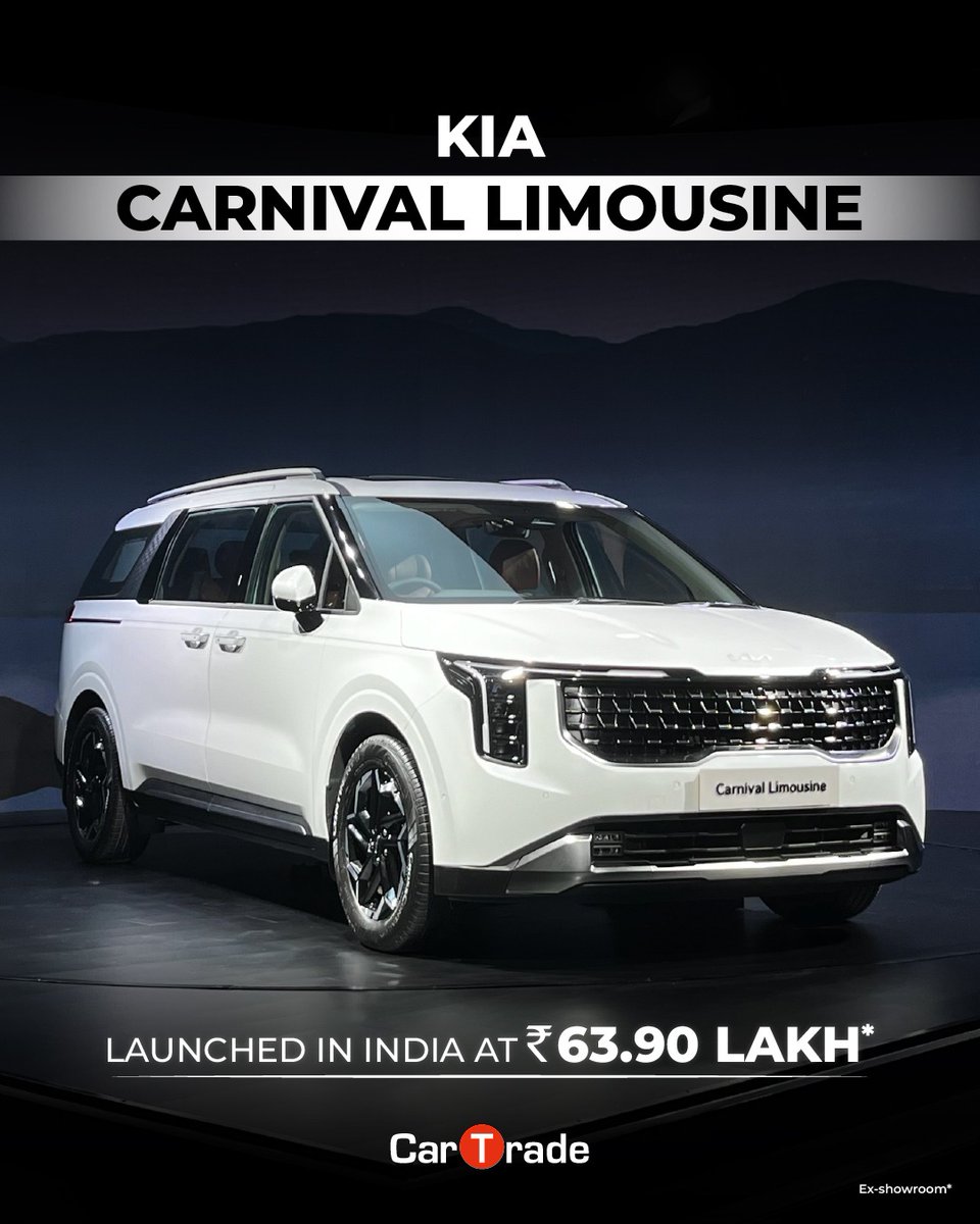 Car_Trade's tweet photo. Kia India has launched two of its flagship models, the Carnival MPV and the all-electric EV9 SUV in the country.
#kia #ev9 #carnival #kiaev9 #kiacarnival #mpv #suv #ctlaunch #cars #automobiles https://t.co/aUwCqPxBDh