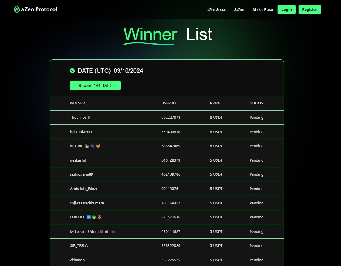 ZENi_io's tweet image. 🎉 It’s Time to Celebrate! Let’s See Who Won Today!

🚀 Hold onto your hats! 144 USDT has just landed in the wallets of over 30 lucky aZenese! 💸 Dive into the aZen Connect app and see if you’re among the winners! 🤑

🎁 Don’t let the prizes slip away! Download aZen Connect today…