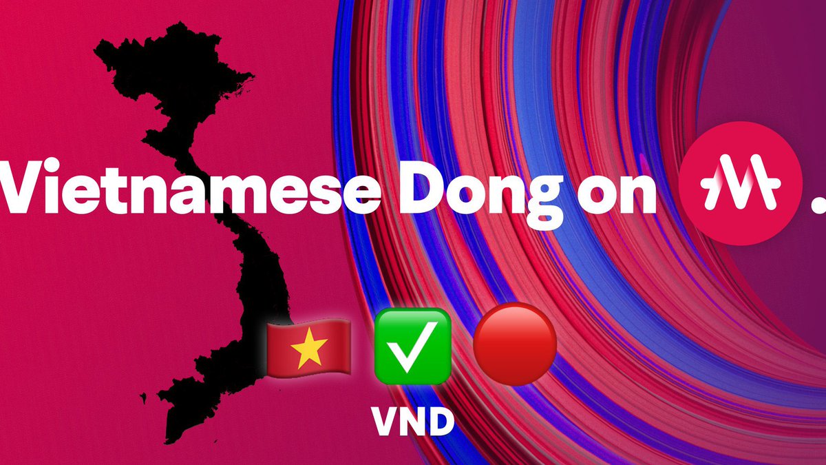 Web3GameMaster's tweet photo. Exciting news for Vietnam MELDalorians, excited to share this good news to them. the Vietnamese Dong, or VND, will soon be available on our #MELDapp .
You will be able to easily on-ramp and off-ramp using VND, as well as send and receive funds directly in your MELD fiat account. https://t.co/gXgfbEIo35