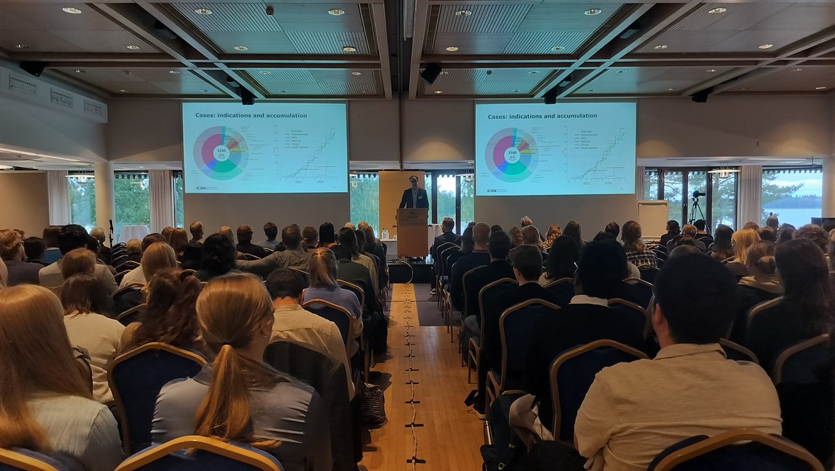 Full house (over 200) at iCAN retreat at Kalastajatorppa, Helsinki, and more online 🤩 Our community is growing!

See our exciting program ➡️
ican.fi/retreat2024/

#FinnishFlagships #PrecisionCancerMedicine #CancerResearch #iCANDOC