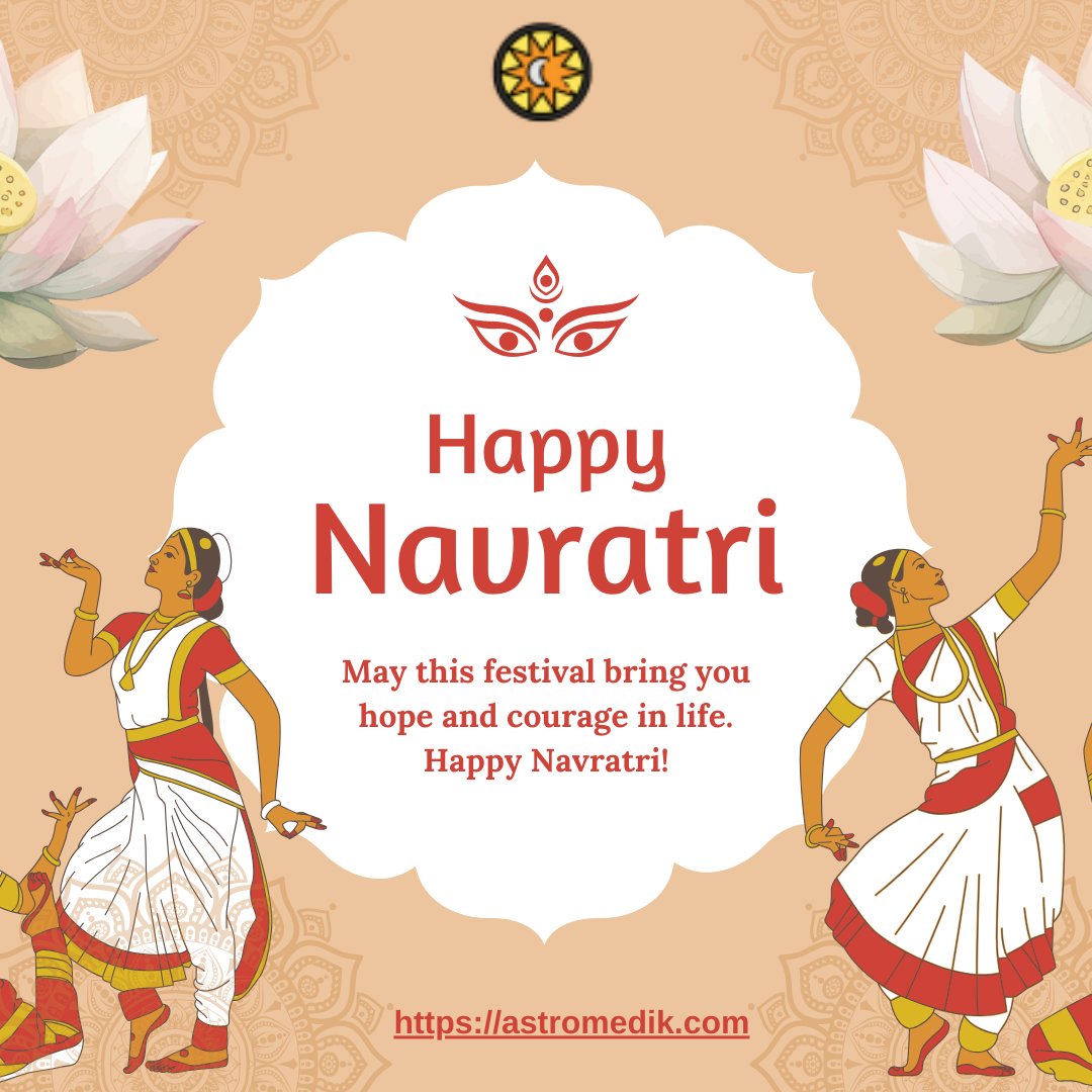 Celebrate this Navratri with Astromedik! 🌸✨ Get personalized horoscope readings, puja consultations, and special rituals to enhance your spiritual journey. 🙏🔮 Embrace divine blessings this festive season!

#navratri #jaimatadi #navratre2024 #NavratriSpecial #HappyNavratri