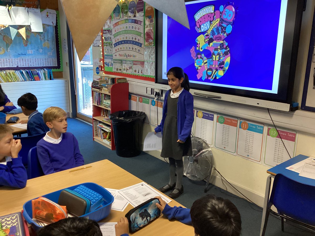 chadvaleprimary's tweet photo. #Cutts We have learnt poems at home to recite to the class for @PoetryDayUK https://t.co/q5ZO33YDuJ