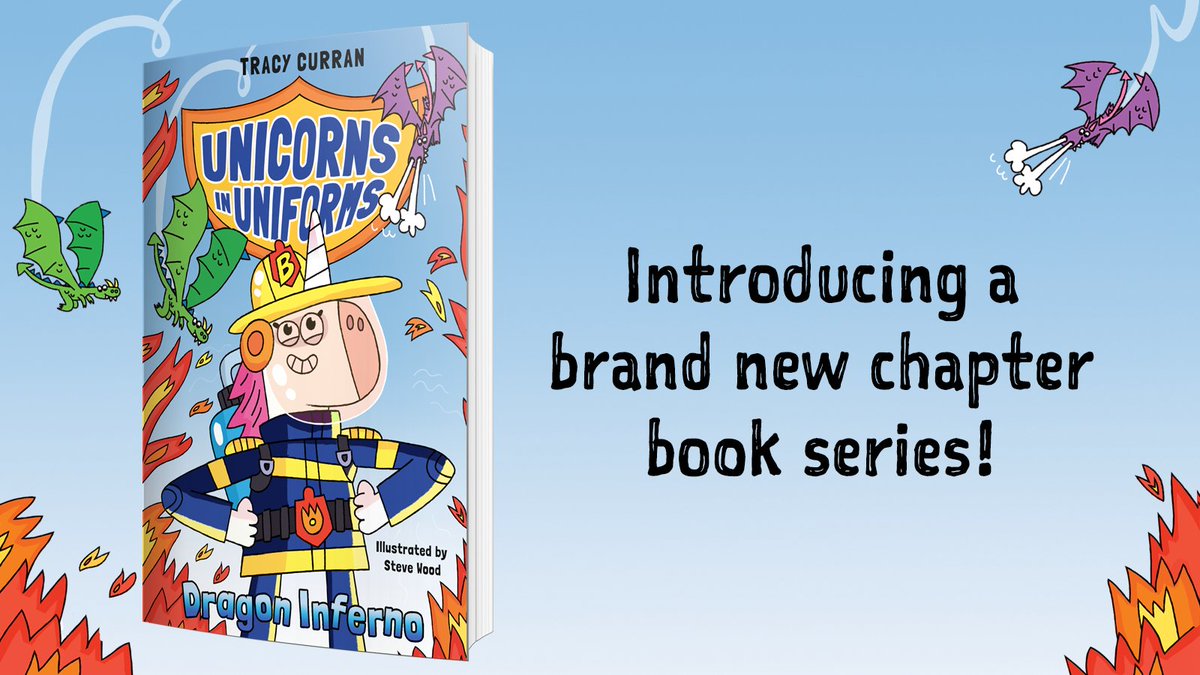 LittleCornishWriter-TracyCurran (@writercornish) on Twitter photo COVER REVEAL: Here it is! My new chapter book series, Unicorns in Uniforms, is going to be published by the brilliant <a href="/publishinguclan/">uclan publishing</a> starting with Dragon Inferno on February 6th 2025. Illustrated by #SteveWood, Dragon Inferno is beautifully illustrated in colour throughout. COVER REVEAL: Here it is! My new chapter book series, Unicorns in Uniforms, is going to be published by the brilliant <a href="/publishinguclan/">uclan publishing</a> starting with Dragon Inferno on February 6th 2025. Illustrated by #SteveWood, Dragon Inferno is beautifully illustrated in colour throughout.