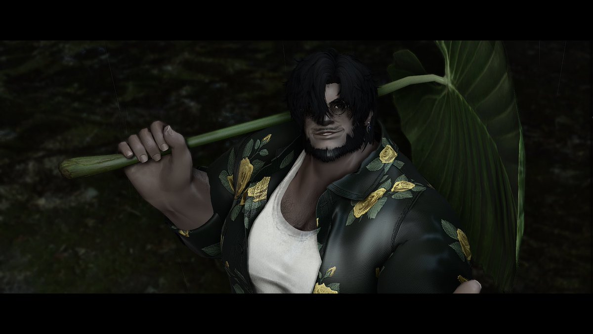 Been playing around and testing ReShade shaders because I desperately want to up my gpose game. 

I got pretty far today and I’m happy with what I’ve figured out!
