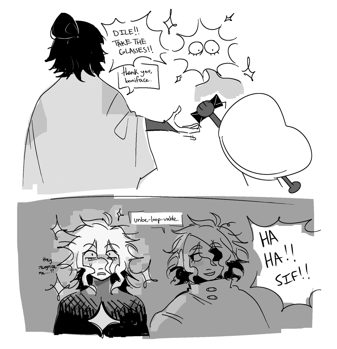 sukifoof's tweet photo. // ISAT SPOILERS
i like the idea that loop still just looks like a person theyre just REALLY bright #isat #instarsandtime https://t.co/XCowzJLmJj